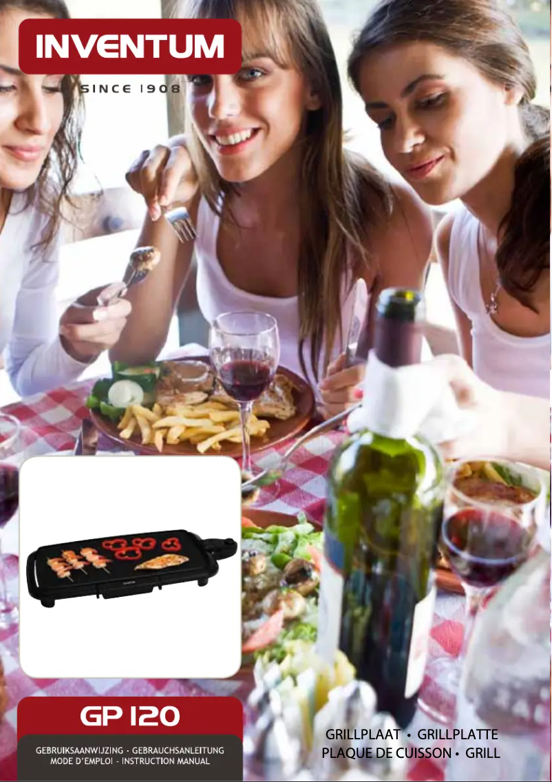 Page n°1 - Manuel utilisateur Inventum GP120