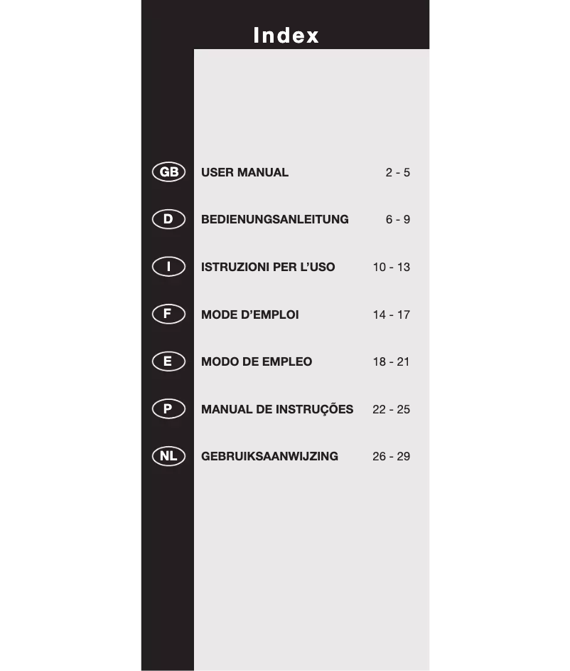 Page n°1 - Manuel utilisateur Ruwido Easytip S5