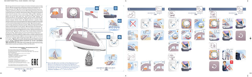 Page n°1 - Manuel utilisateur Calor FV3920