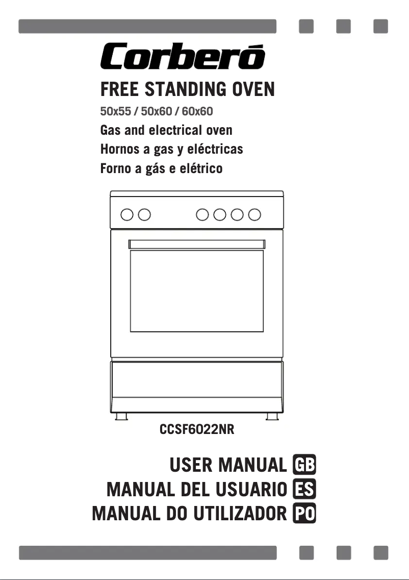 Image de la première page du manuel de l'appareil CCSF6022NR