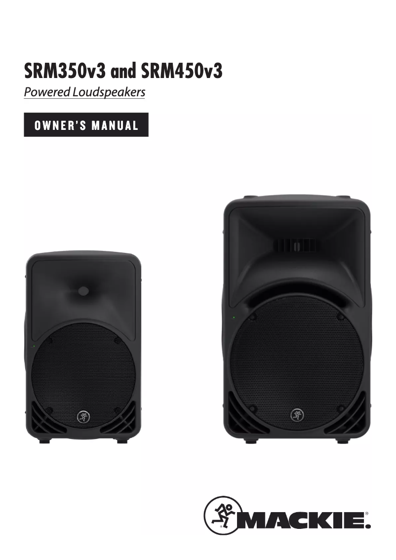 Page n°1 - Manuel utilisateur Mackie SRM450v3