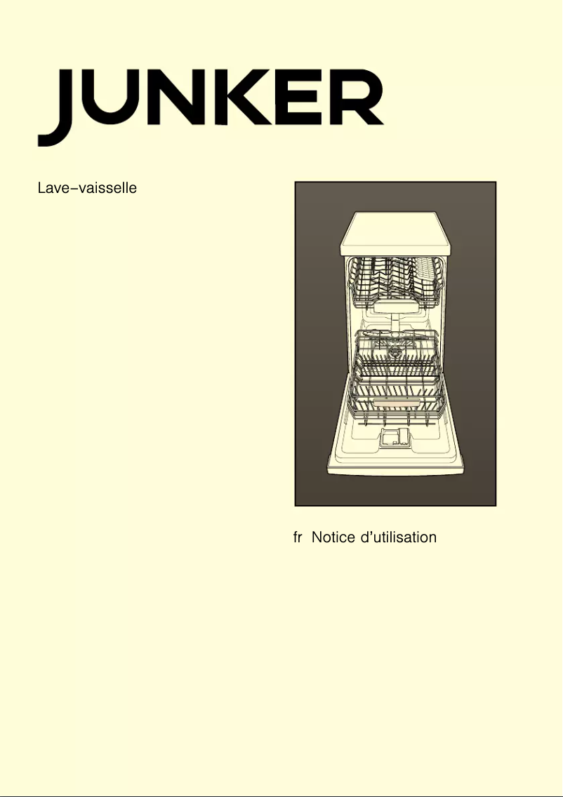 Image de la première page du manuel de l'appareil JS15VS90