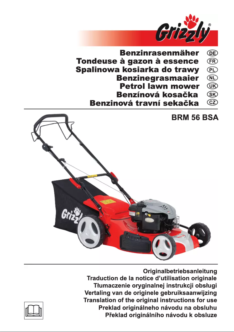 Image de la première page du manuel de l'appareil BRM 56 BSA