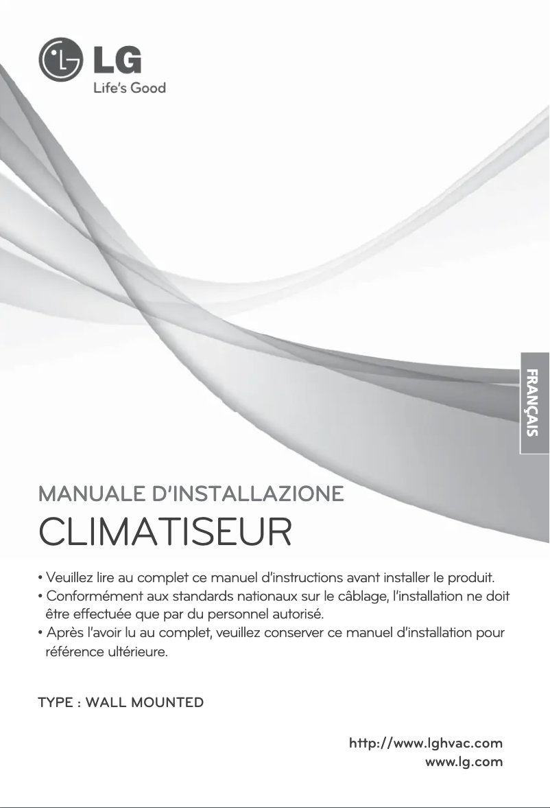 Page n°1 - Manuel utilisateur LG ARNU073SEL2
