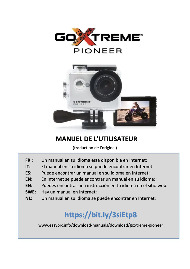 Image de la première page du manuel de l'appareil Pioneer