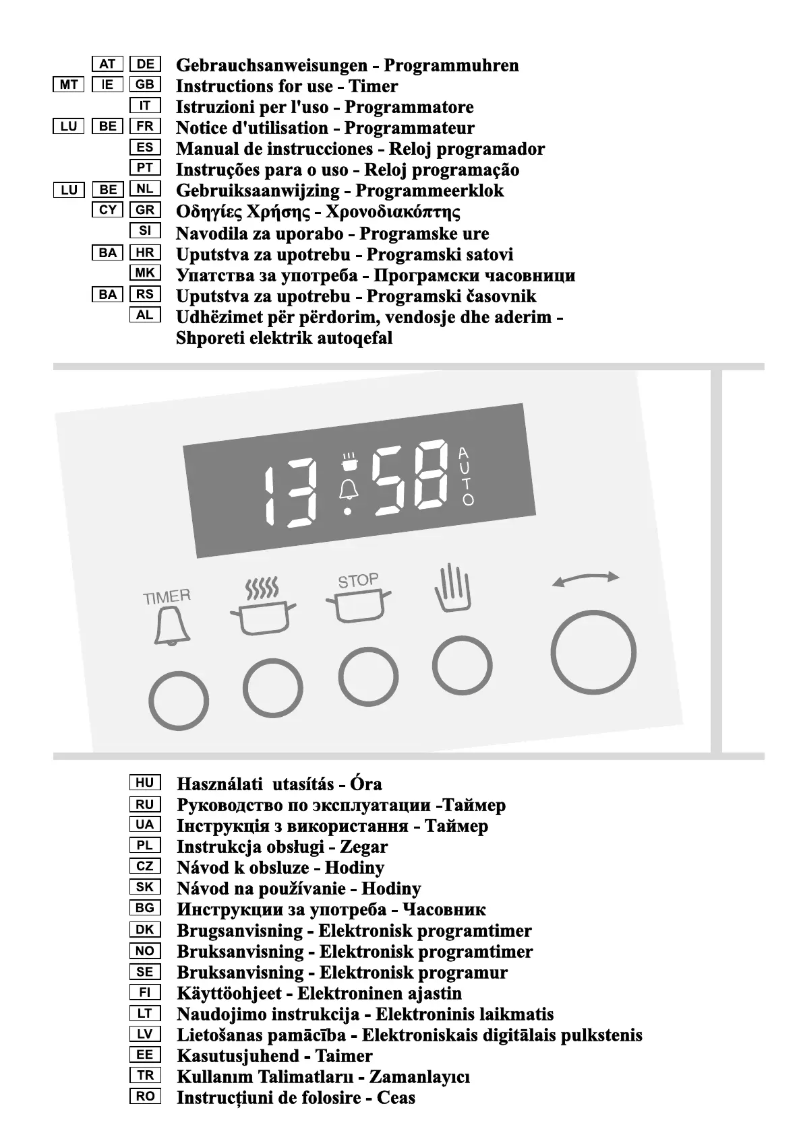 Page 1 de la notice Manuel utilisateur Gorenje B7570E