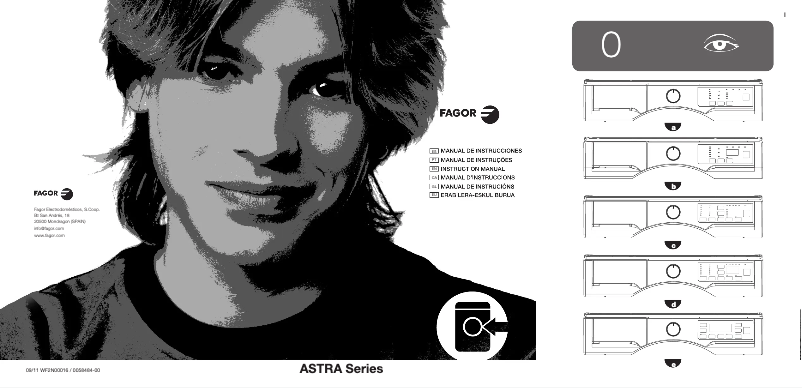 Page n°1 - Manuel utilisateur Fagor F-8212