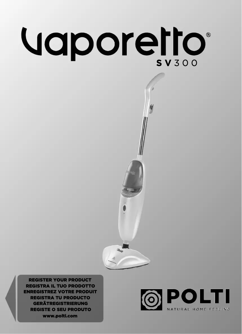 Página 1 del manual Manual de usuario Polti Vaporetto SV300