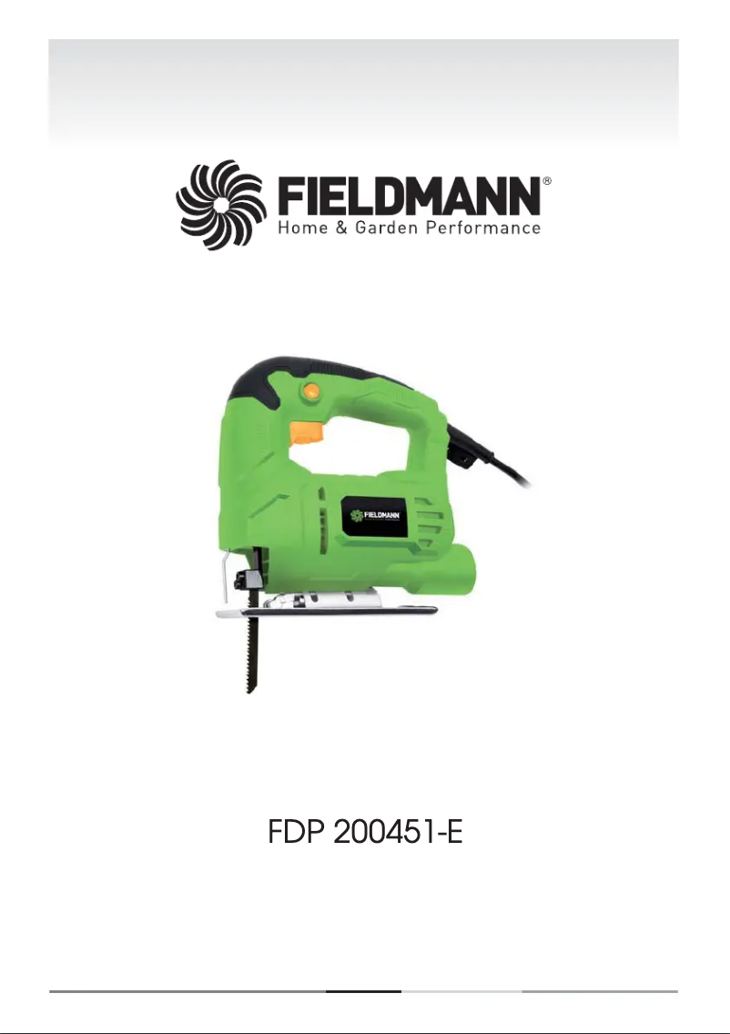 Page n°1 - Manuel utilisateur Fieldmann FDP 200451-E