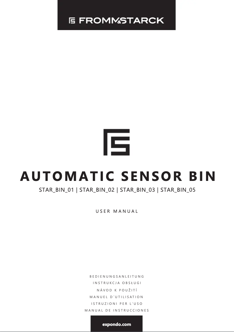 Page 1 de la notice Manuel utilisateur Fromm & Starck STAR_BIN_05