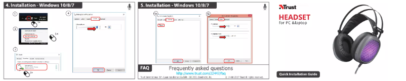 Page 1 de la notice Manuel utilisateur Trust Lumen 22447
