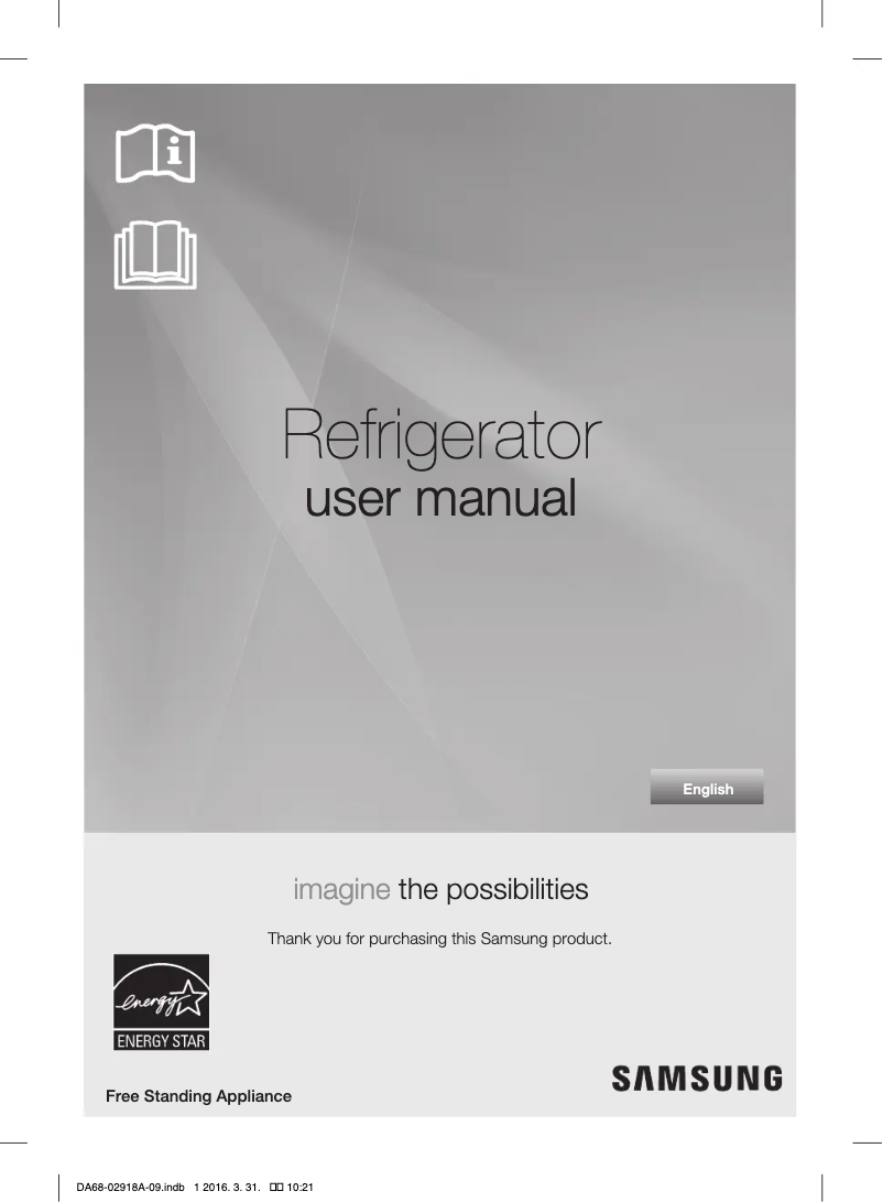 Image de la première page du manuel de l'appareil RF32FMQDBXW