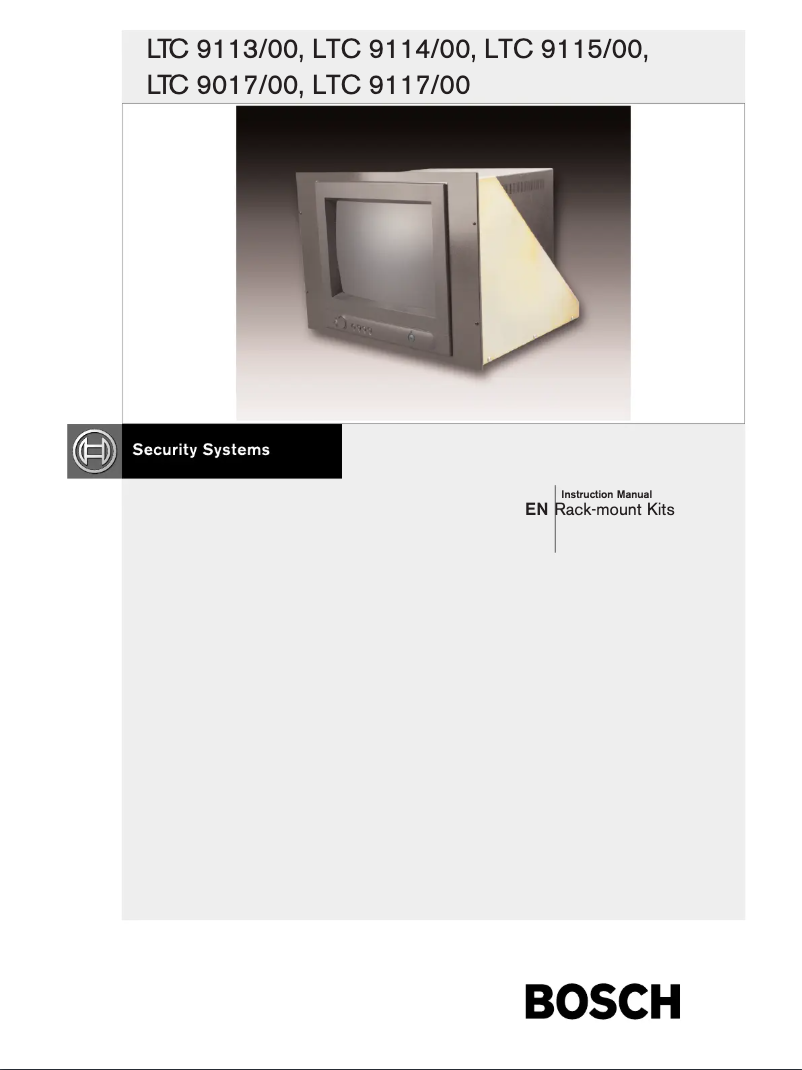 Página 1 del manual Manual de usuario Bosch LTC 9113