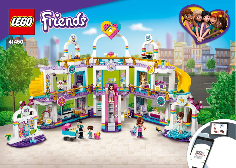 Page 1 de la notice Manuel utilisateur Lego Friends 41450
