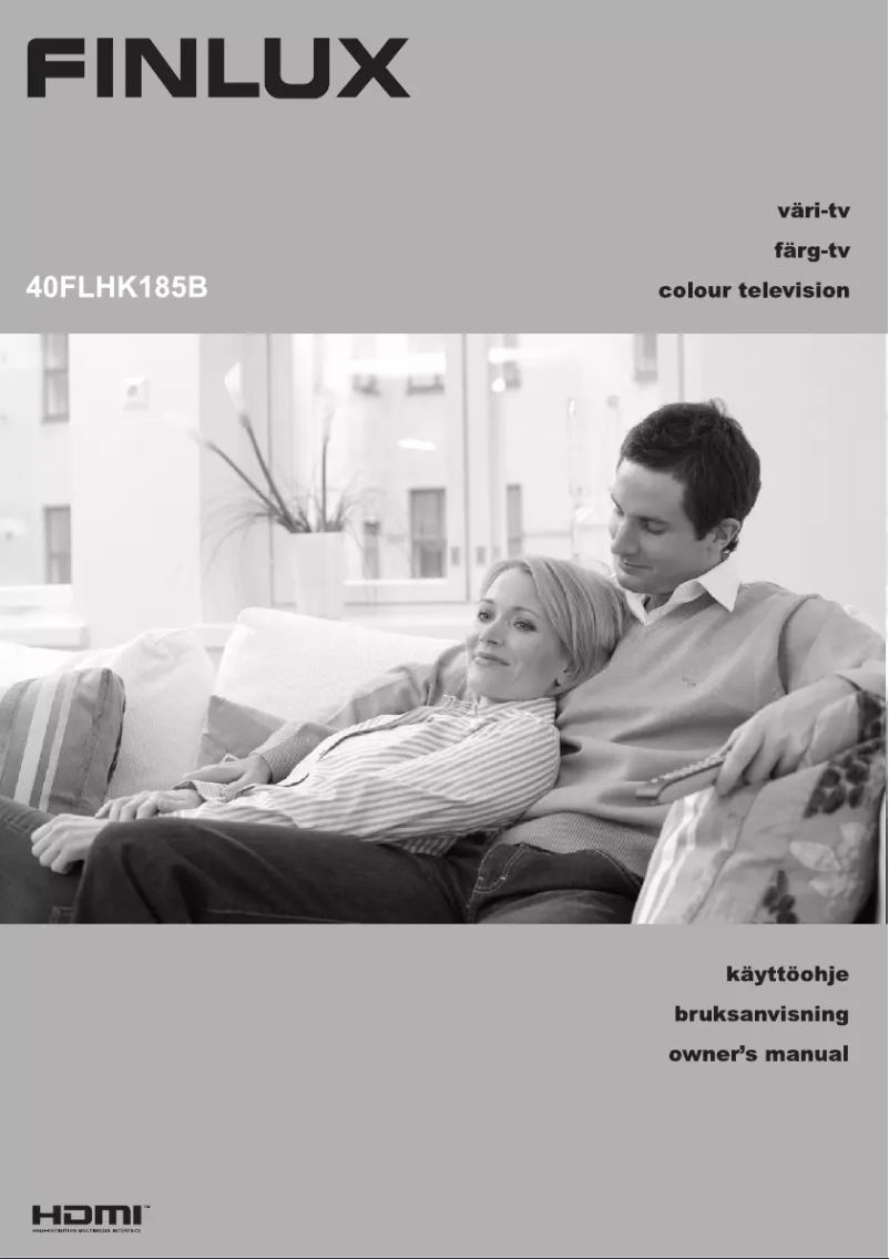 Page n°1 - Manuel utilisateur Finlux 40FLHK185B