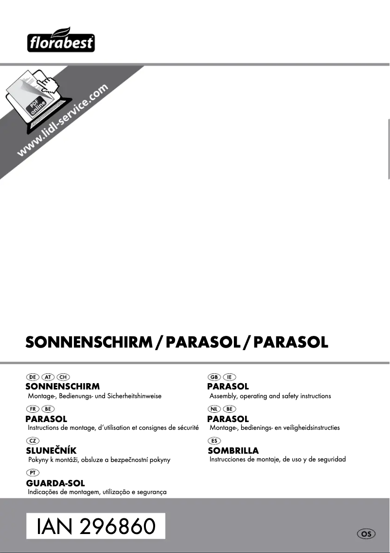 Page n°1 - Manuel utilisateur Florabest IAN 273547