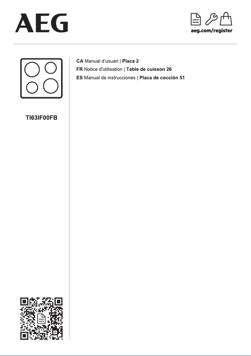 Imagen de la primera página del manual del dispositivo TI63IF00FB