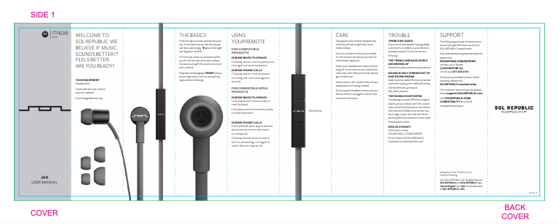 Page 1 of the manual User Manual Sol Republic Jax i2