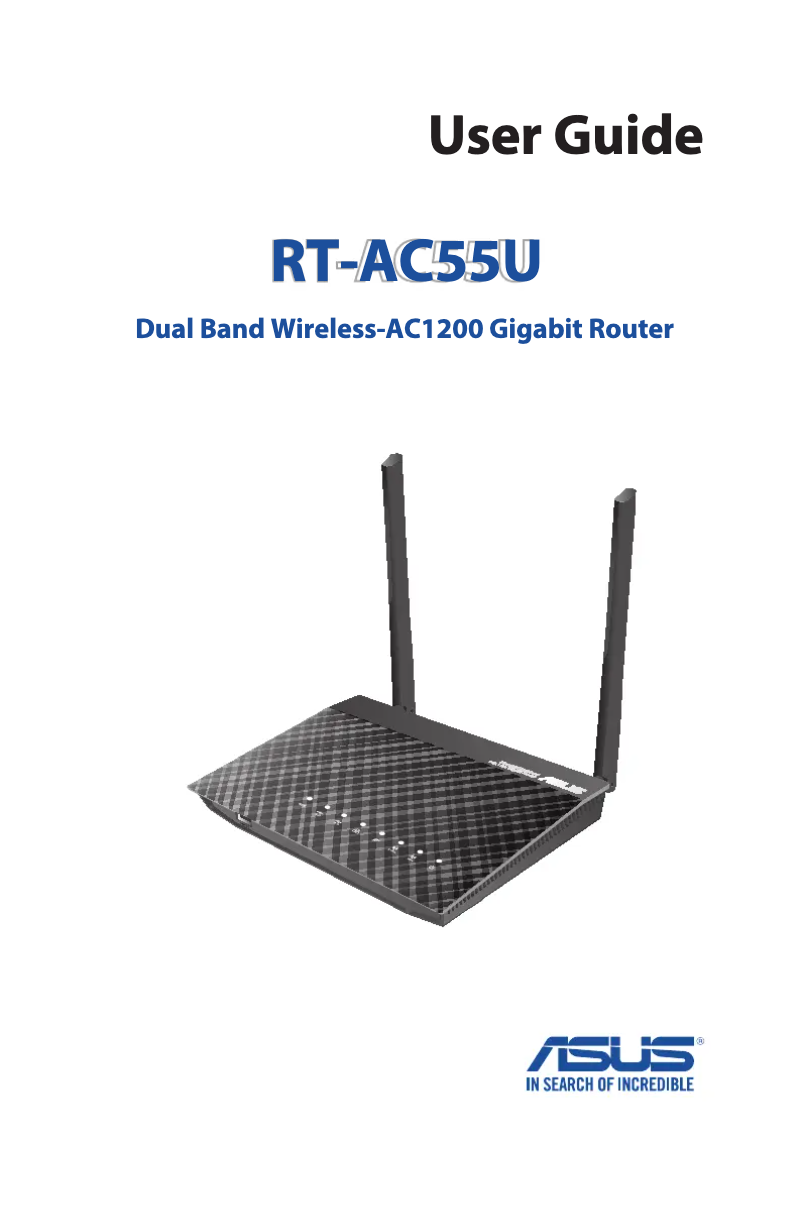 Page n°1 - Manuel utilisateur Asus RT-AC55U