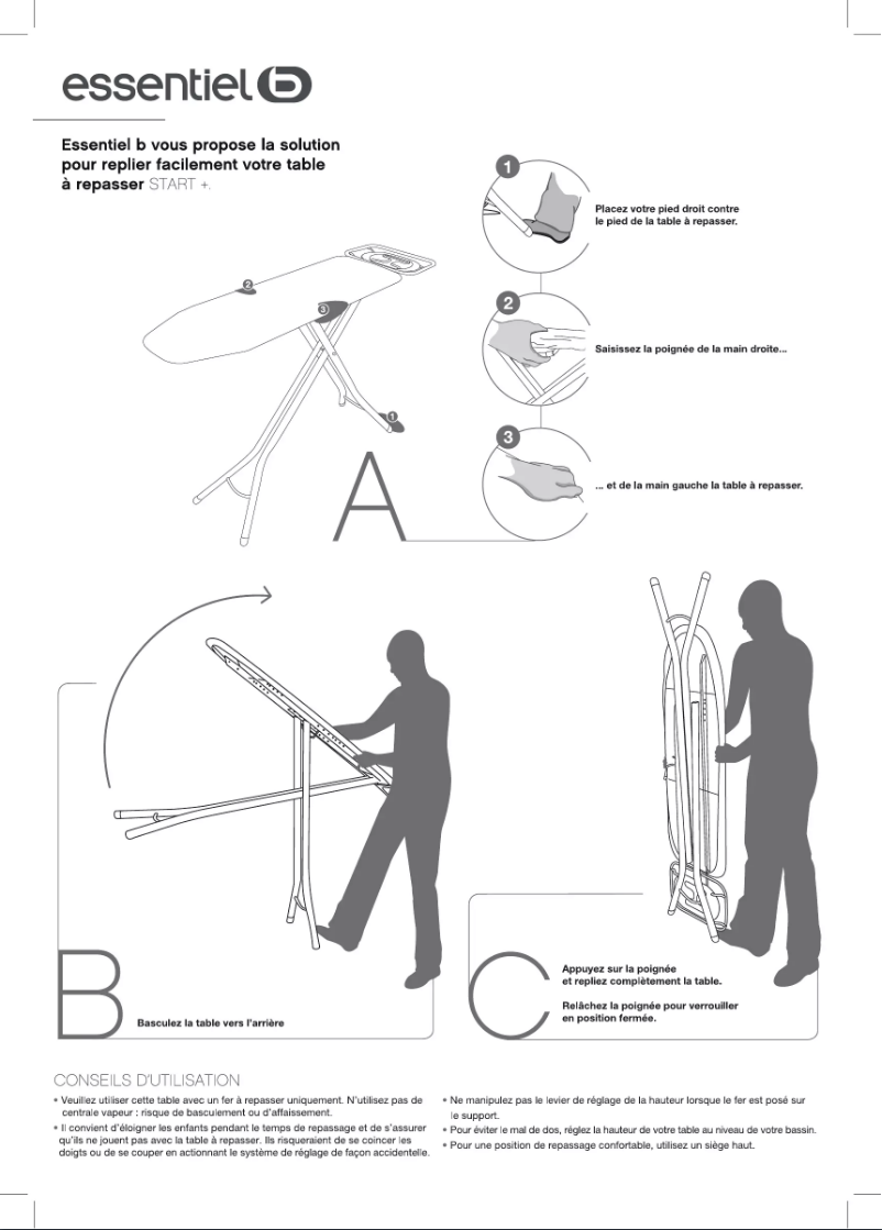 Página 1 del manual Manual de usuario Essentiel B Start