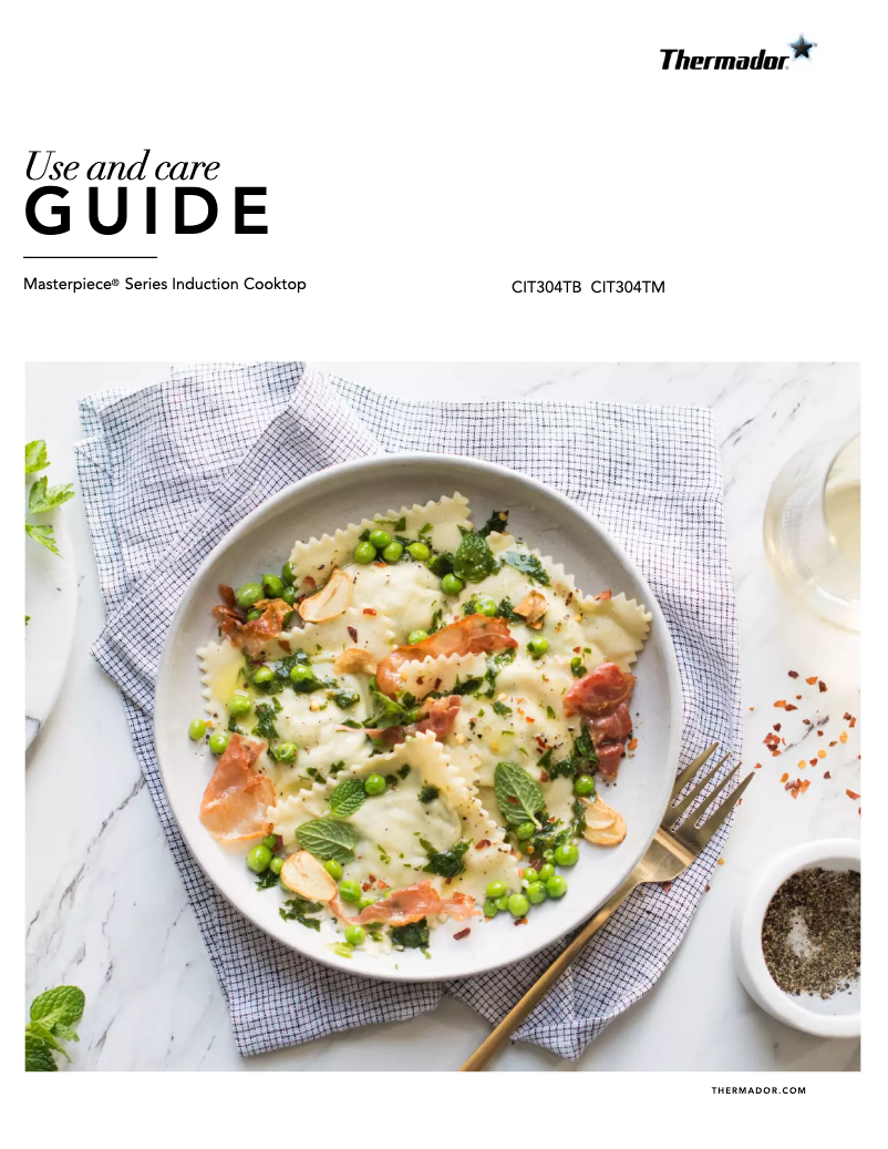 Image de la première page du manuel de l'appareil CIT304TB