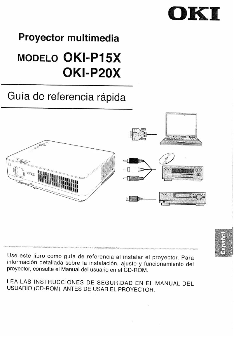 Page 1 de la notice Manuel utilisateur OKI P15X