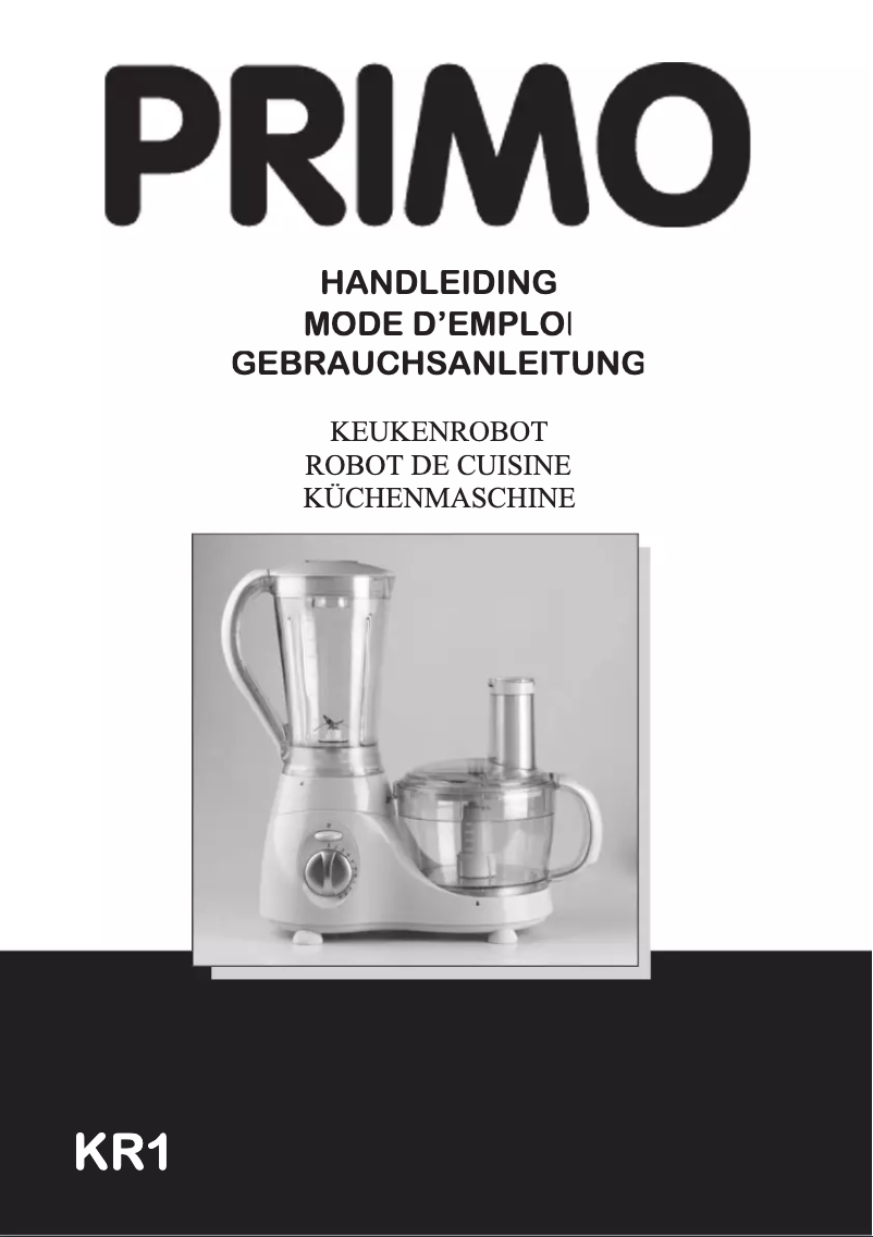 Page 1 de la notice Manuel utilisateur Kyocera KR1