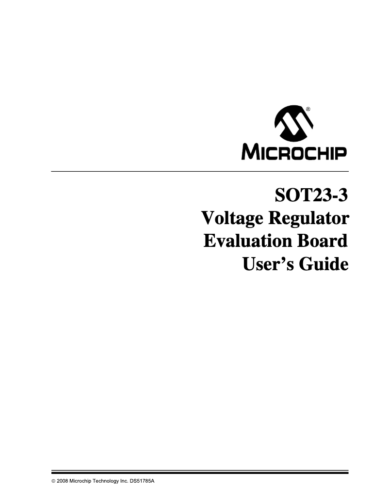 Página 1 del manual Manual de usuario Microchip MCP1701A