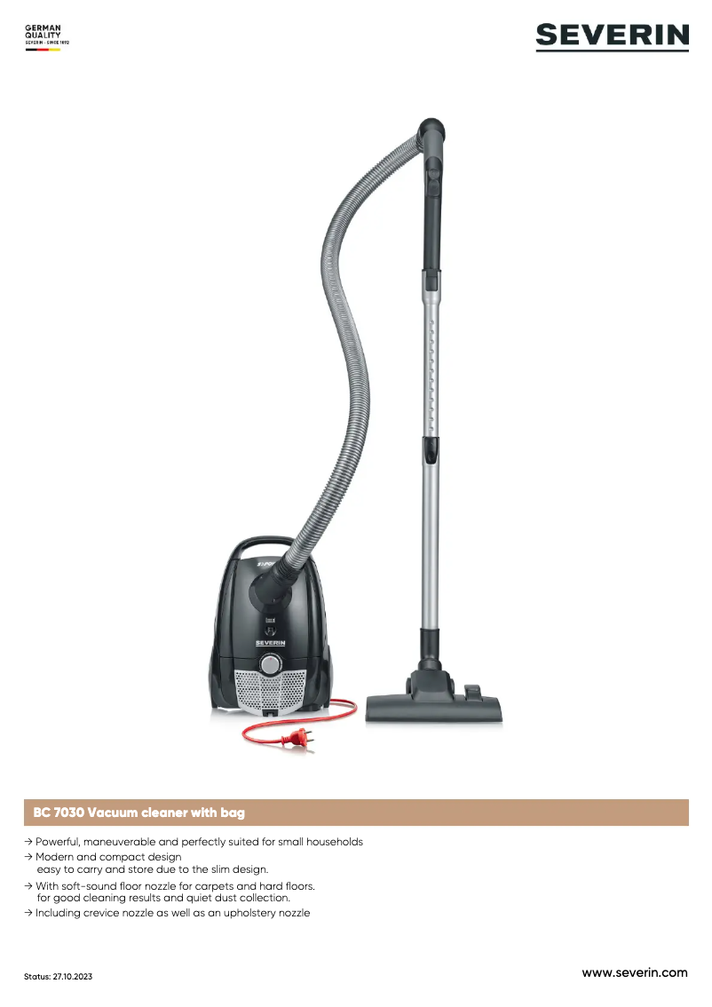 Image de la première page du manuel de l'appareil BC 9588