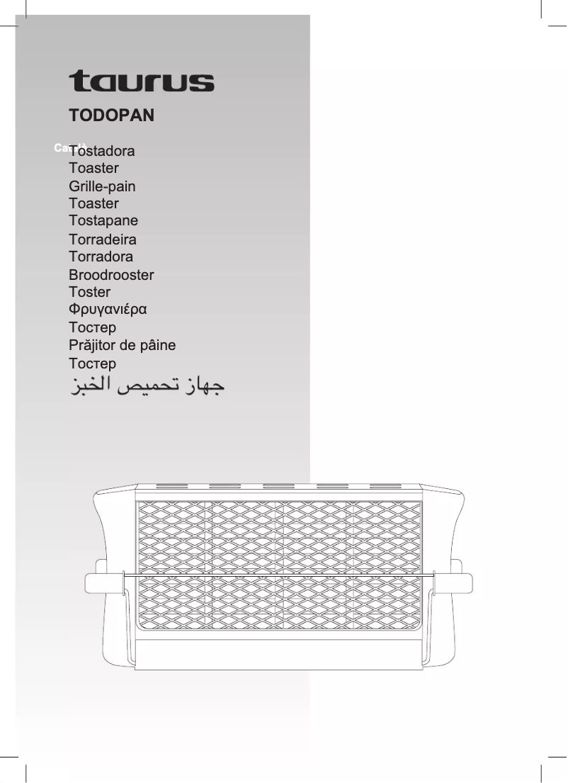 Page n°1 - Manuel utilisateur Taurus Todopan