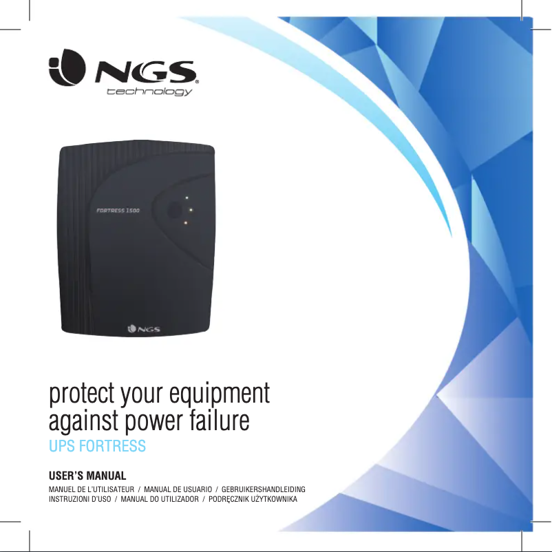 Page n°1 - Manuel utilisateur NGS Fortress 2000 V2
