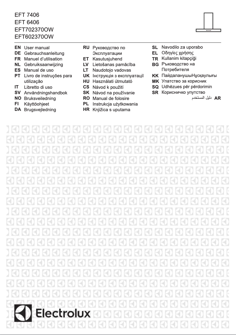 Image de la première page du manuel de l'appareil EFT60237OW