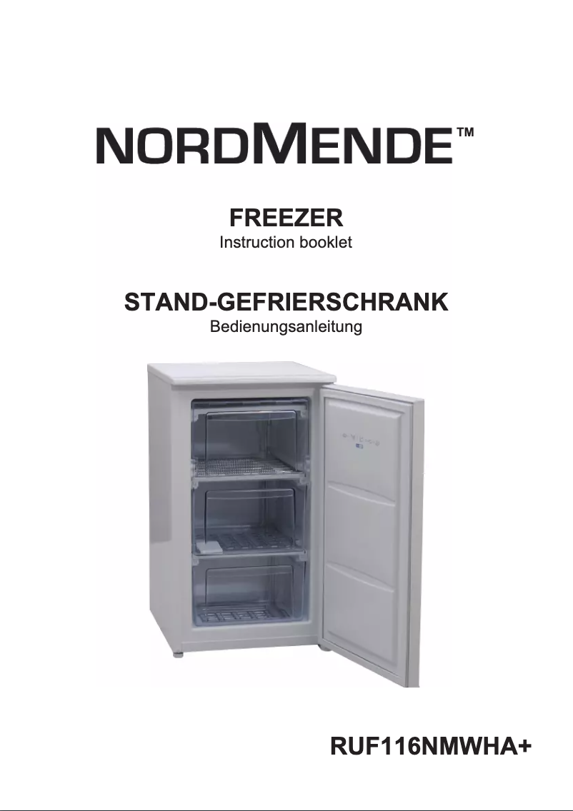 Page n°1 - Manuel utilisateur Nordmende RUF116NMWHAPLUS