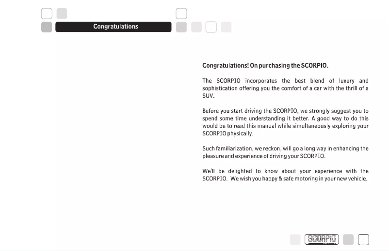 Image de la première page du manuel de l'appareil GOA (2009)