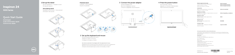 Image de la première page du manuel de l'appareil Inspiron 24