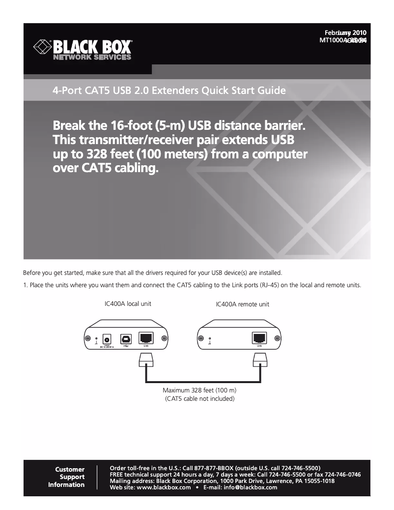 Image de la première page du manuel de l'appareil IC400A