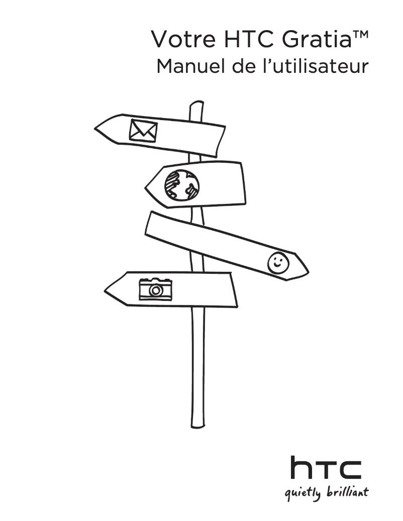 Page 1 de la notice Manuel utilisateur HTC Gratia