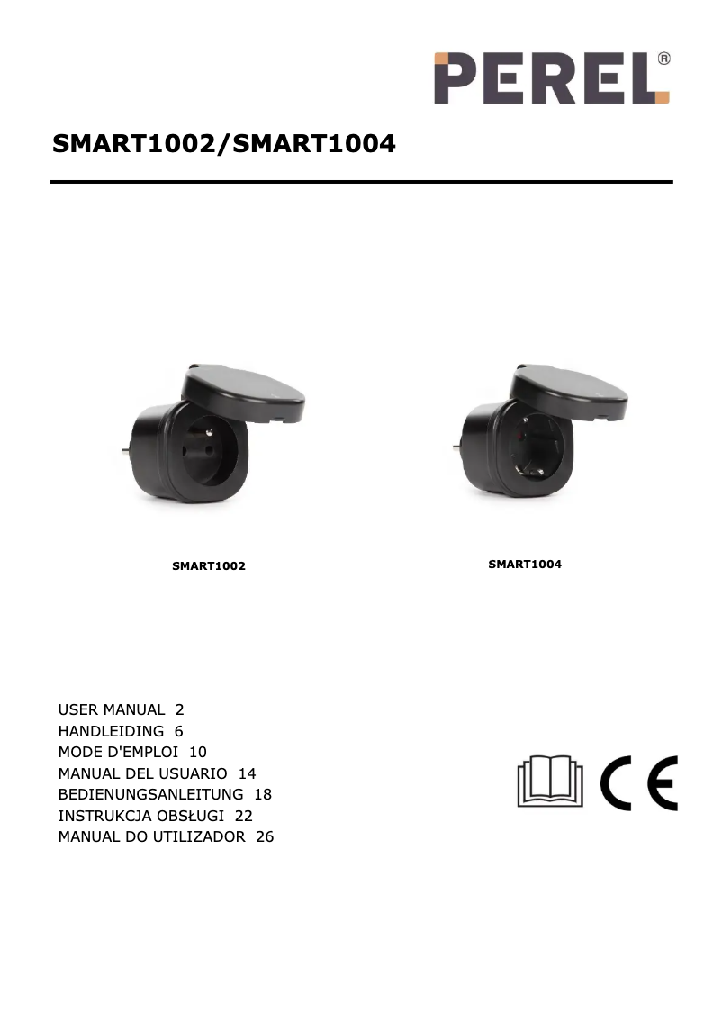 Page 1 de la notice Manuel utilisateur Perel SMART1002