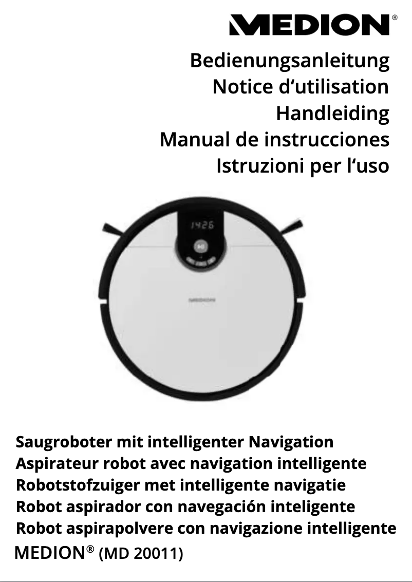 Page 1 de la notice Manuel utilisateur Medion S20 SW (MD 20011)