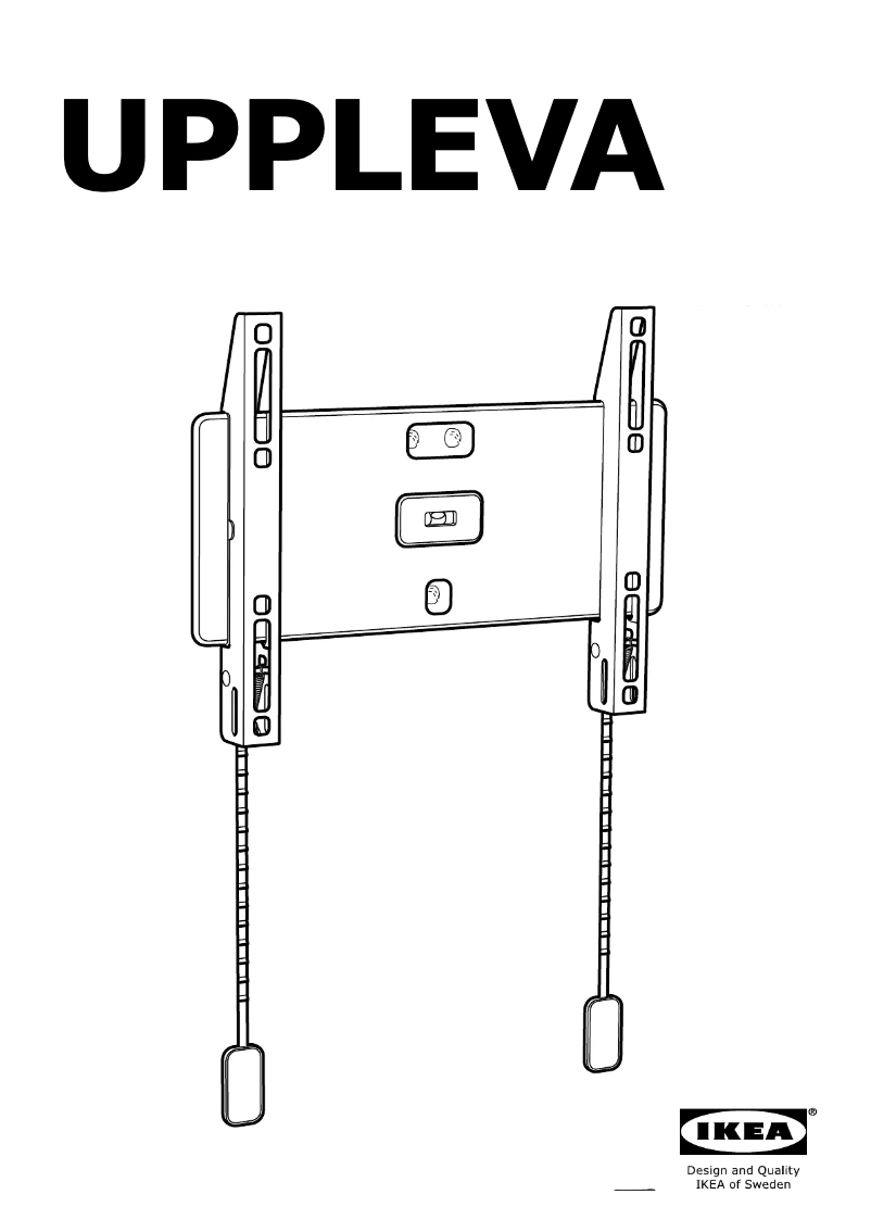 Page 1 de la notice Manuel utilisateur Ikea UPPLEVA (30kg)