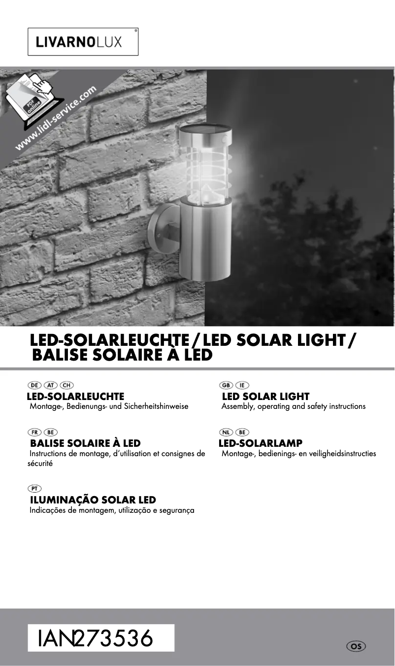 Image de la première page du manuel de l'appareil HG00513A