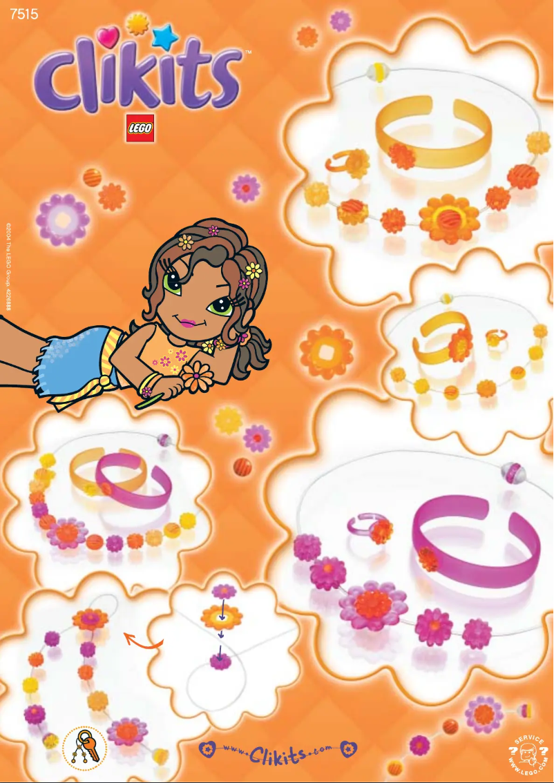 Image de la première page du manuel de l'appareil Clikits 7515