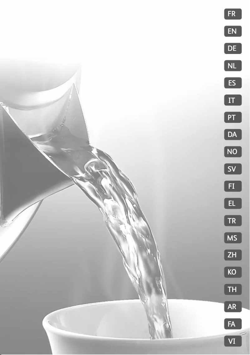 Page n°1 - Manuel utilisateur Tefal BF562016