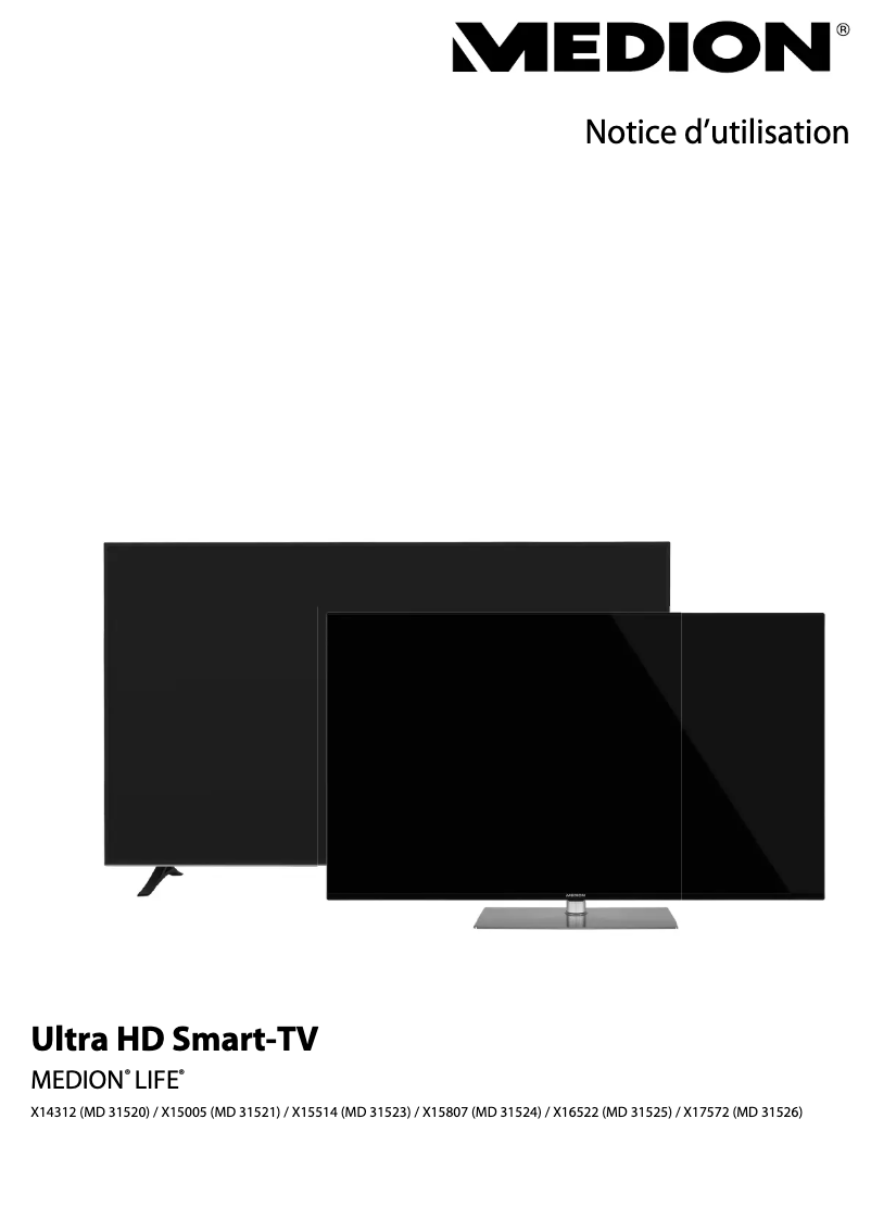 Image de la première page du manuel de l'appareil X14312 (MD 31520)