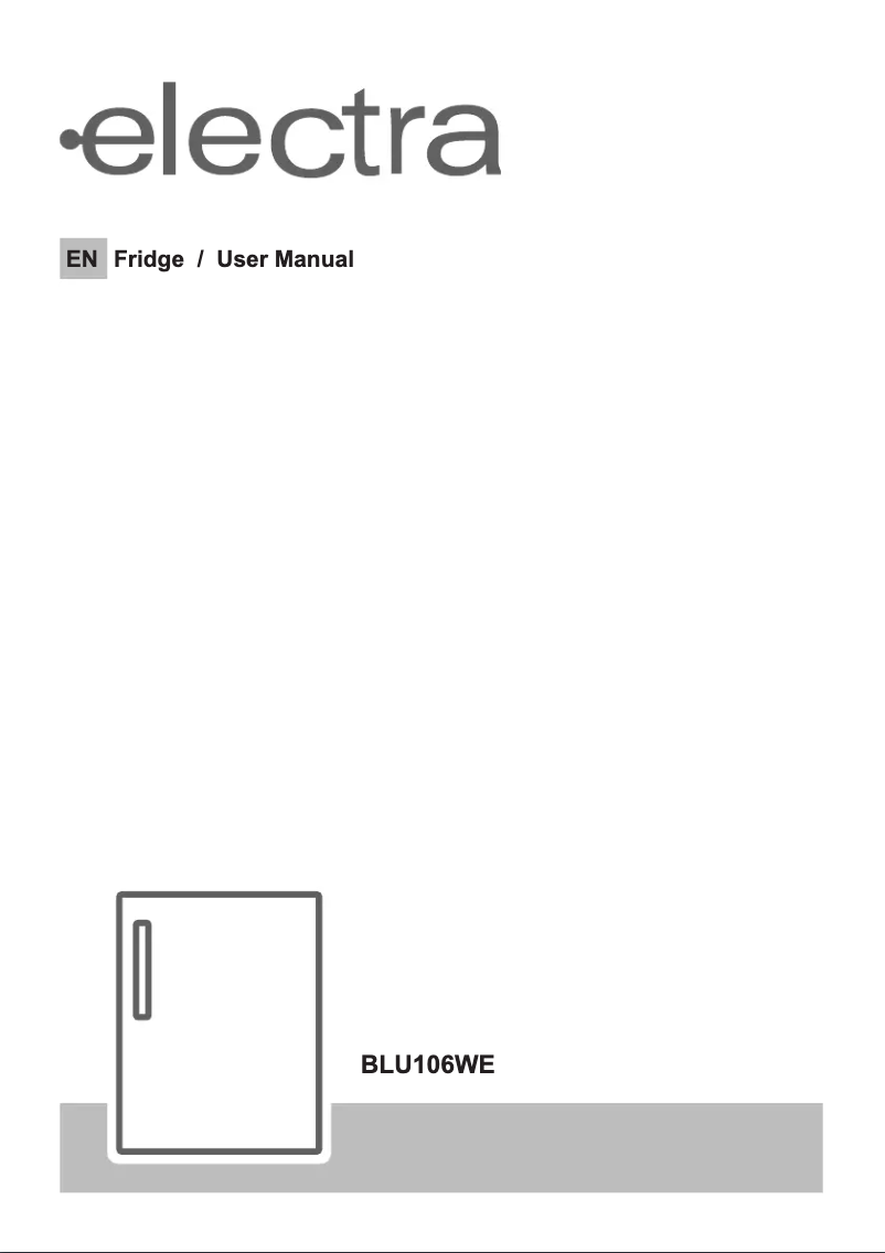 Image de la première page du manuel de l'appareil BLU106WE