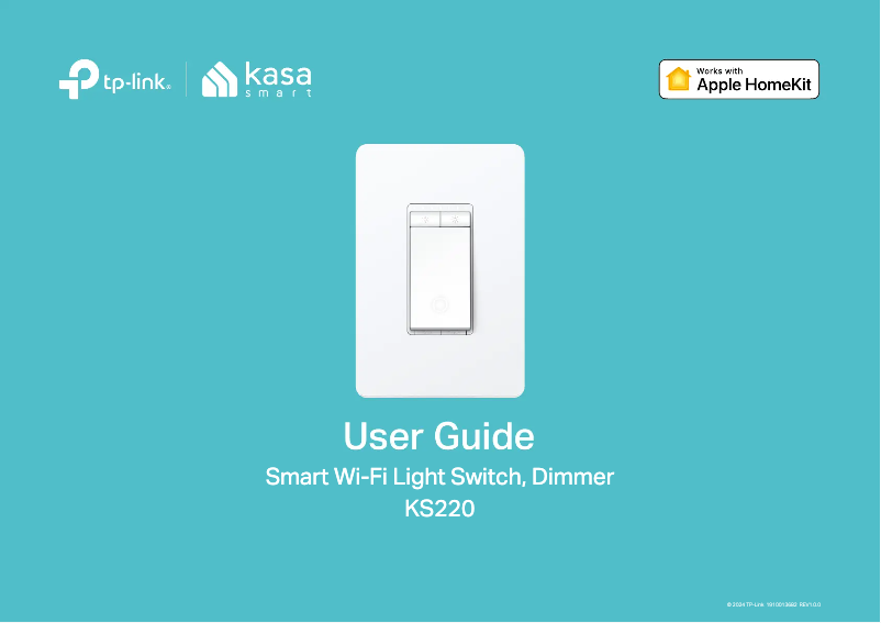 Page 1 de la notice Manuel utilisateur TP-Link KS220