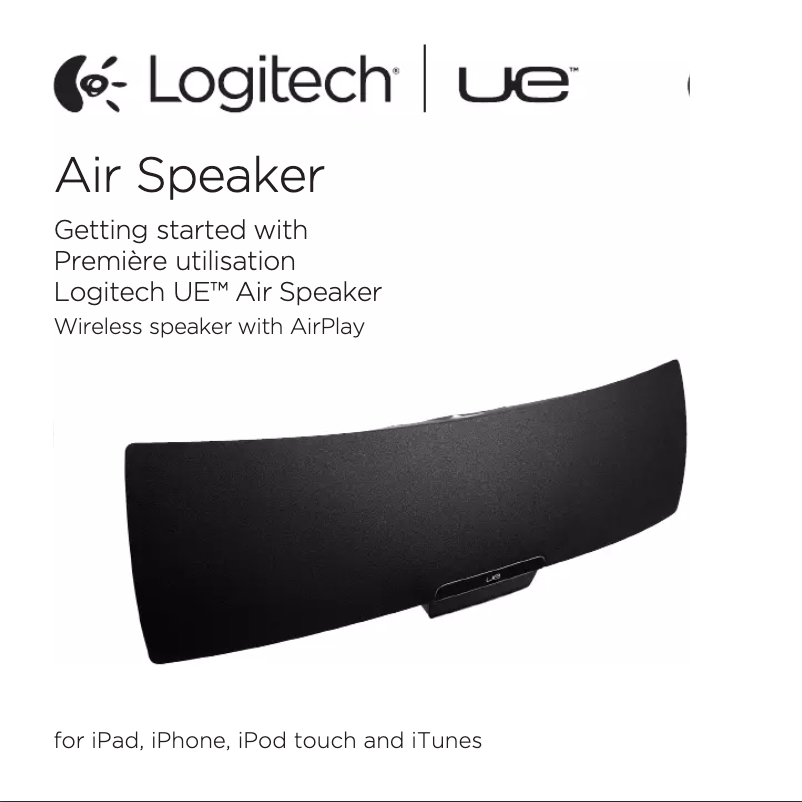 Image de la première page du manuel de l'appareil Air Speaker