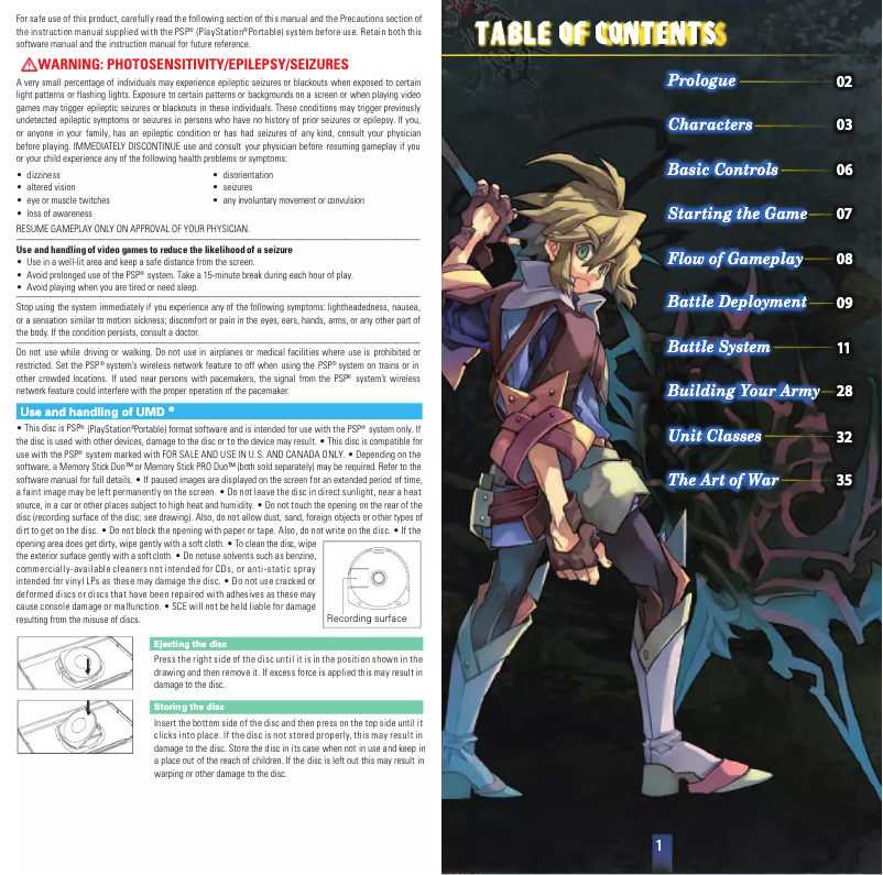 Image de la première page du manuel de l'appareil Gungnir