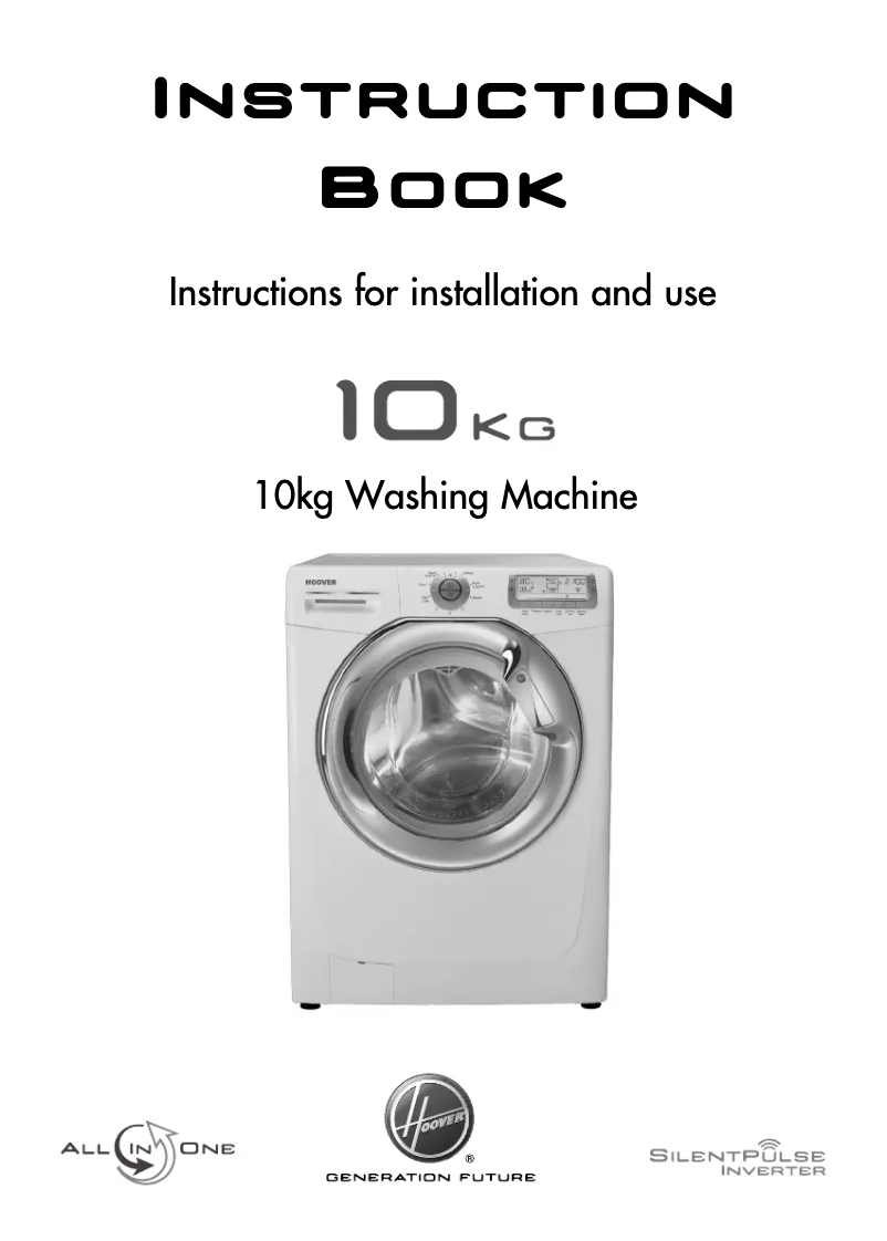 Page n°1 - Manuel utilisateur Hoover DYN 166P8BC/1-80