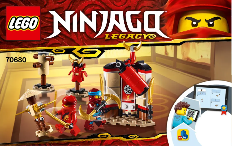 Page 1 of the manual User Manual Lego Ninjago 70680